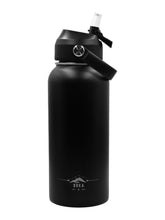 Load image into Gallery viewer, Black Insulated Water Bottle