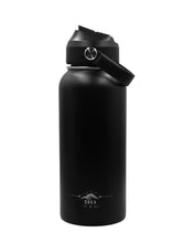 Load image into Gallery viewer, Black Insulated Water Bottle