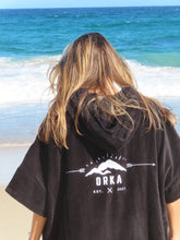 Load image into Gallery viewer, Towel Robe - Black