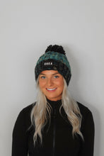 Load image into Gallery viewer, Aqua Burst Bobble Hat
