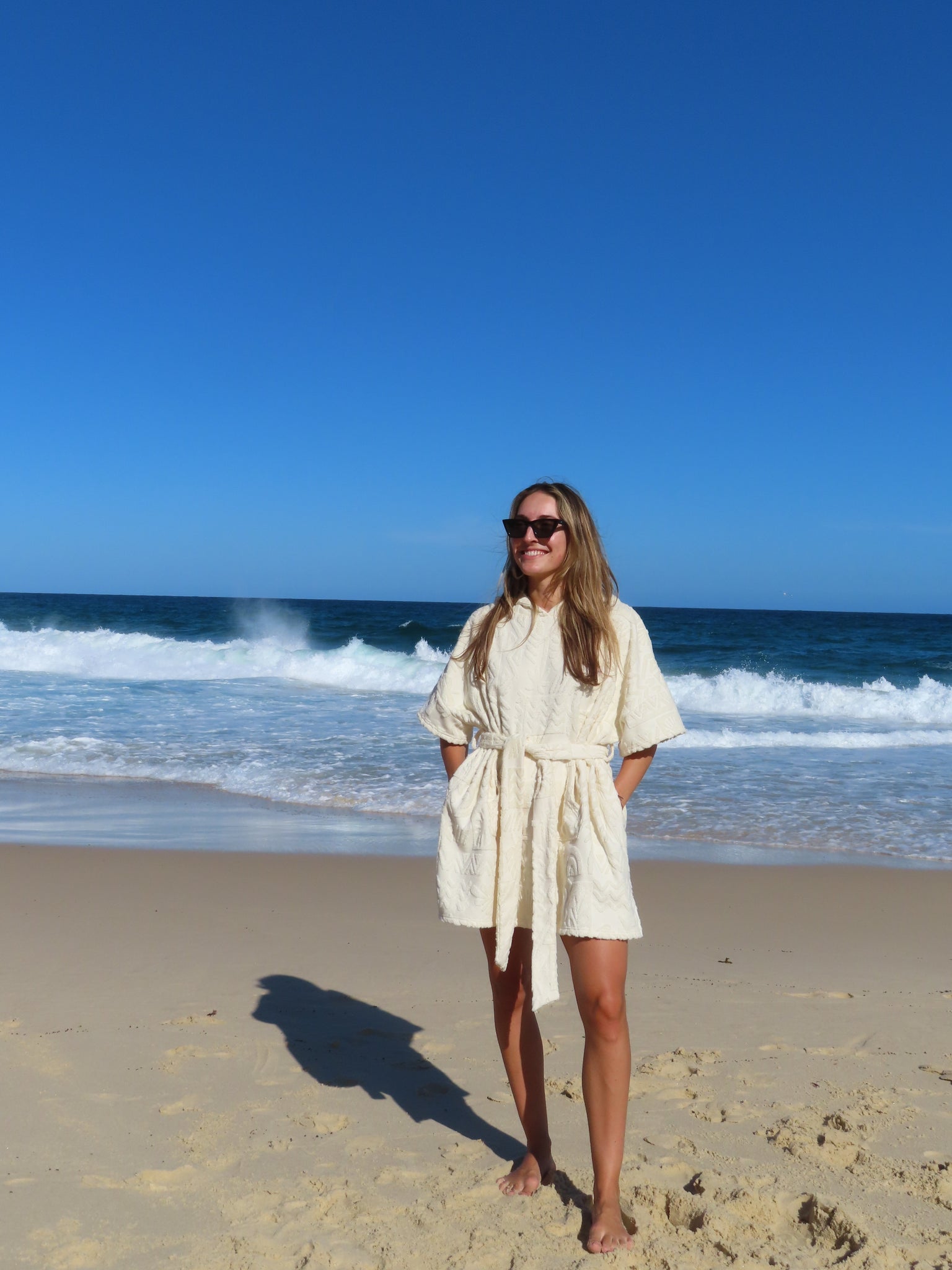 Towel Robe - Cream orkaadventure Towel Robe - Cream orkaadventure