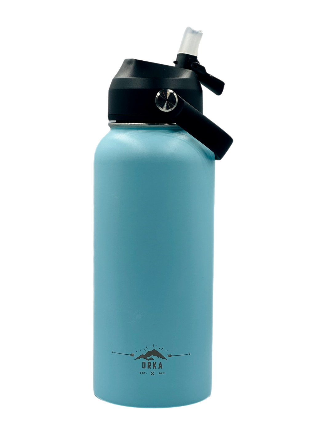 Baby Blue Insulated Water Bottle