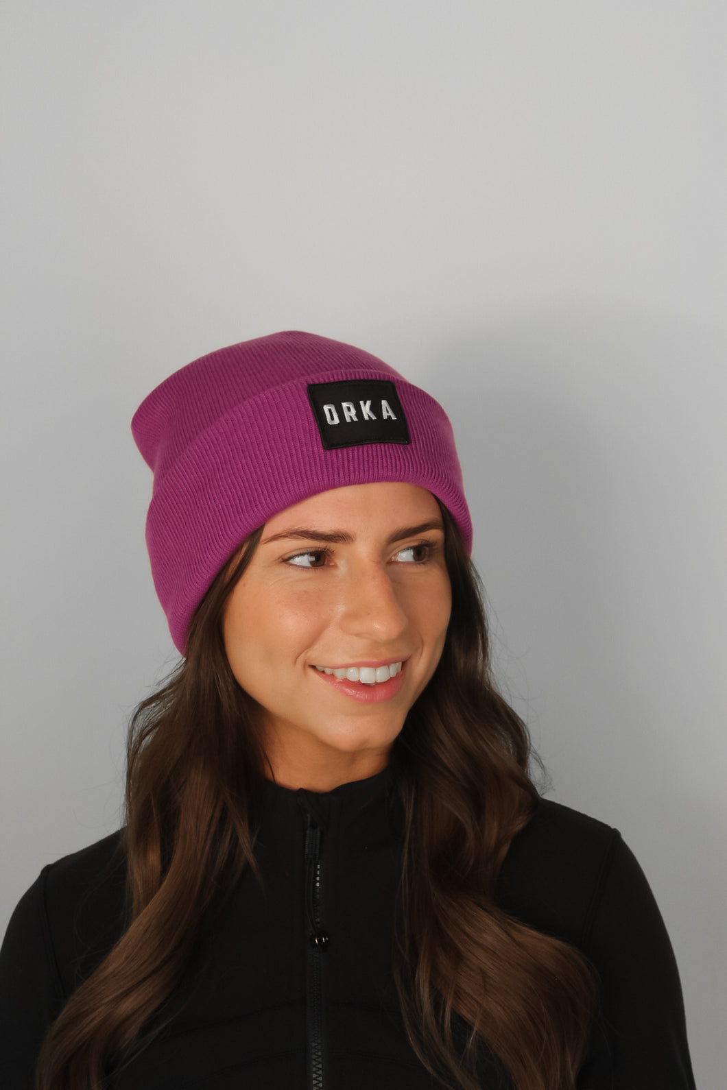 Purple Beanie